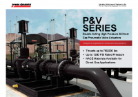 P & V Series – Double-Acting High-Pressure & Direct Gas Pneumatic Valve Actuators