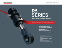 R5 Series – Hydraulic Mill-Type Cylinder: 5000 PSI