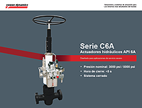 Serie C6A | Actuador hidráulico API 6A