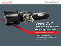 Serie CSY | Actuador rotativo neumático