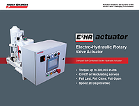 E2HR Series – Electro-hydraulic Rotary Valve Actuator
