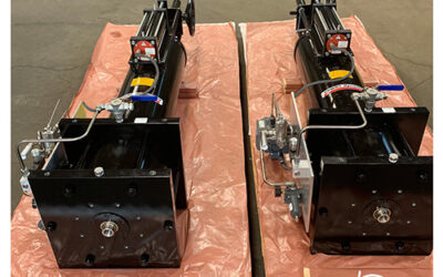 Our AT Series Pneumatic Control Linear Actuators en Route to a Global Copper Giant! 🚀