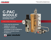 C-PAC MODULE – Commande d’actionneur pneumatique Cowan