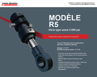 MODÈLE R5 – Vérin type usine 5 000 psi