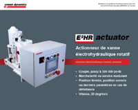 Modele E2HR – Actionneur de vanne électrohydraulique rotatif