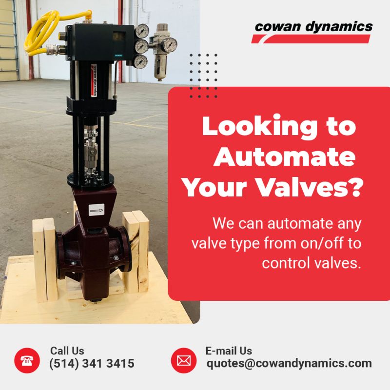 valve automation on pinch valve